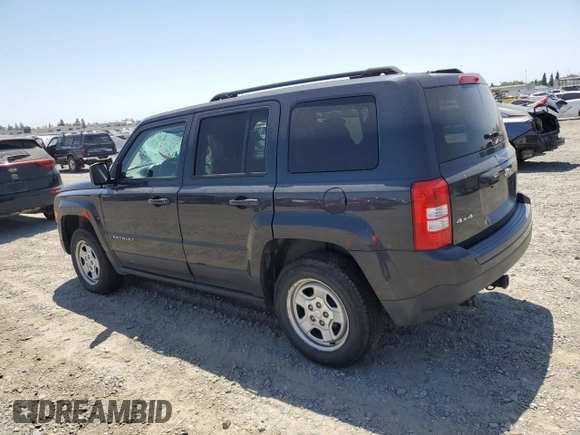 2016 Jeep Patriot Sport with VIN 1C4NJRBBXGD566336, listed as a Copart auction lot 58237085 with 95,354 mi miles and Salvage title. Bid and sale history available at DreamBid. Image 2.