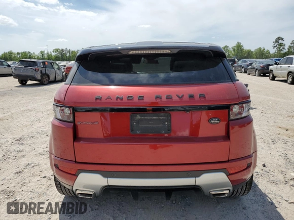 2014 Land Rover Range Rover Evoque Dynamic with VIN SALVT2BG5EH862036, listed as a Copart auction lot 53450125 with 143,807 mi miles and Salvage title. Bid and sale history available at DreamBid. Image 6.