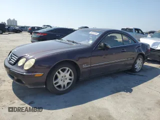 2000 Mercedes-Benz CL 500/600 with VIN WDBPJ75JXYA006219, listed as a Copart auction lot 68355704 with 106,740 mi miles and Salvage Title. Bid and sale history available at DreamBid. Image 1.