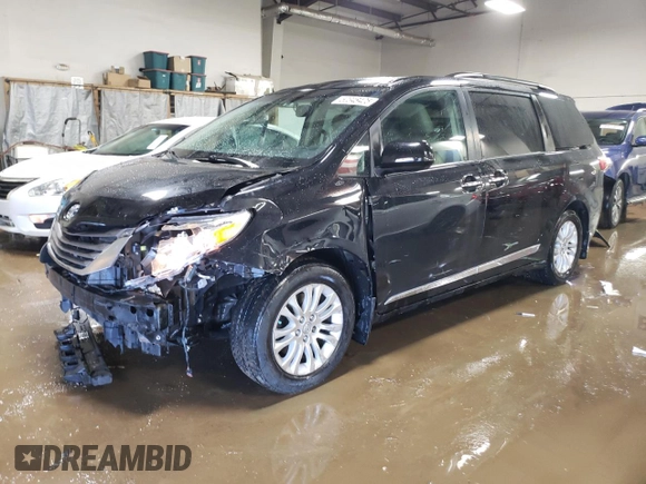 2016 Toyota Sienna XLE with VIN 5TDYK3DC6GS761982, listed as a Copart auction lot 50348425 with 78,532 mi miles and Salvage Title. Bid and sale history available at carsss.com. Image 1.