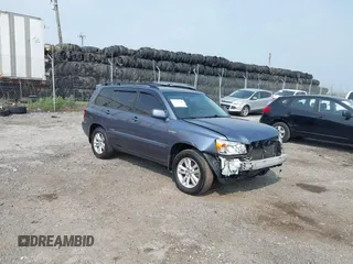 2007 Toyota Highlander w/3rd Row with VIN JTEDW21A670020438, listed as a IAAI auction lot 42481786 with 201,400 mi miles and . Bid and sale history available at DreamBid. Image 1.