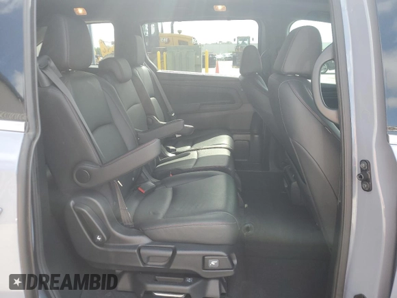 2023 Honda Odyssey Sport with VIN 5FNRL6H72PB074843, listed as a Copart auction lot 51390275 with 25,597 mi miles and Salvage Title. Bid and sale history available at carsss.com. Image 11.
