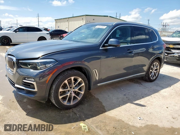 2020 BMW X5 sDrive40i with VIN 5UXCR4C01L9B35432, listed as a Copart auction lot 54367635 with 63,077 mi miles and Salvage title. Bid and sale history available at DreamBid. Image 1.