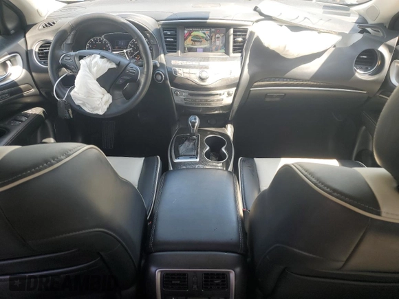 2020 Infiniti QX60 Signature Edition with VIN 5N1DL0MM2LC548361, listed as a Copart auction lot 56133795 with 27,806 mi miles and Salvage title. Bid and sale history available at DreamBid. Image 8.