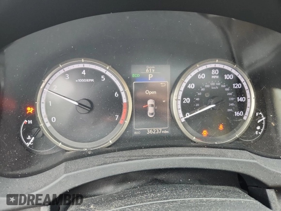 2015 Lexus RC 350 F Sport with VIN JTHSE5BC8F5005696, listed as a Copart auction lot 62688255 with 36,237 mi miles and Clean title. Bid and sale history available at DreamBid. Image 9.
