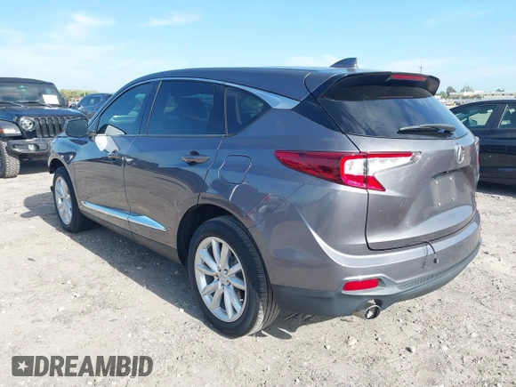 2021 Acura RDX with VIN 5J8TC1H32ML001584, listed as a IAAI auction lot 42179669 with 39,495 mi miles and . Bid and sale history available at DreamBid. Image 3.