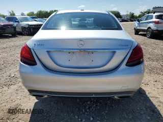2019 Mercedes-Benz C 300 with VIN 55SWF8EB9KU310247, listed as a Copart auction lot 63183405 with 44,522 mi miles and Salvage title. Bid and sale history available at DreamBid. Image 6.