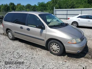 2002 Ford Windstar LX with VIN 2FMZA51492BB03109, listed as a Copart auction lot 61810345 with 100,957 mi miles and Clean title. Bid and sale history available at DreamBid. Image 4.