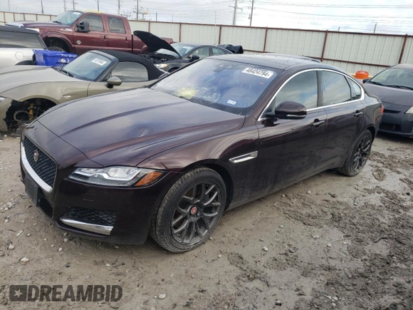 2016 Jaguar XF 35t Premium with VIN SAJBJ4BV9GCY16429, listed as a Copart auction lot 48424794 with 75,317 mi miles and Clean Title. Bid and sale history available at carsss.com. Image 1.