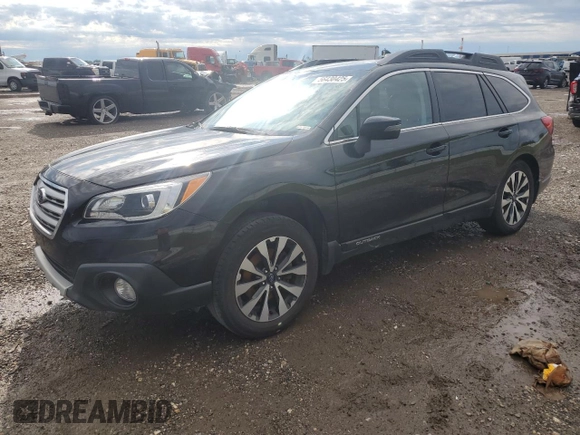 2015 Subaru Outback Limited z VIN 4S4BSANC2F3338935, wystawiony jako Copart lot #56430425 z przebiegiem 54 248 mil mil oraz Szkoda całkowita • Salvage title. Historia ofert i sprzedaży dostępna na DreamBid. Obrazek 1.