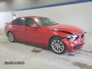 2017 BMW 3 Series 320i xDrive with VIN WBA8E5G37HNU43078, listed as a Copart auction lot 57571625 with 126,559 mi miles and Salvage title. Bid and sale history available at DreamBid. Image 4.