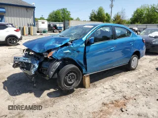 2022 Mitsubishi Mirage ES z VIN ML32FUFJ6NHF06347, wystawiony jako Copart lot #52180735 z przebiegiem Nie podano mil oraz Nie do naprawy • Non repairable. Historia ofert i sprzedaży dostępna na DreamBid. Obrazek 1.