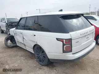 2019 Land Rover Range Rover HSE with VIN SALGS2SVXKA552883, listed as a IAAI auction lot 41543612 with 66,342 mi miles. Bid and sale history available at carsss.com. Image 3.