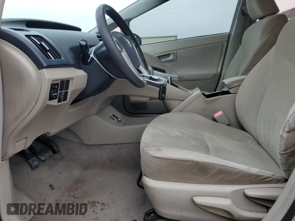 2010 Toyota Prius II with VIN JTDKN3DU2A1302233, listed as a Copart auction lot 54672265 with 208,319 mi miles and Clean Title. Bid and sale history available at carsss.com. Image 7.