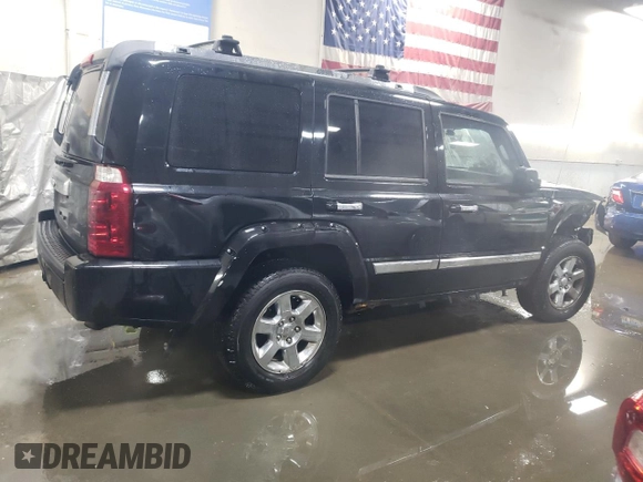 2008 Jeep Commander Overland with VIN 1J8HG68268C152908, listed as a Copart auction lot 87870905 with 190,419 mi miles and Salvage Title. Bid and sale history available at carsss.com. Image 3.