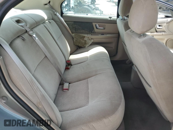 2003 Mercury Sable LS Premium with VIN 1MEFM55S83A604592, listed as a Copart auction lot 58505415 with 119,684 mi miles and Salvage title. Bid and sale history available at DreamBid. Image 10.
