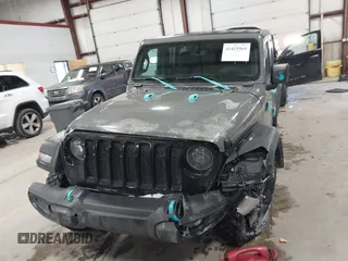 2021 Jeep Wrangler Unlimited Sport S with VIN 1C4HJXDN9MW819753, listed as a IAAI auction lot 41415569 with 43,263 mi miles and . Bid and sale history available at DreamBid. Image 12.