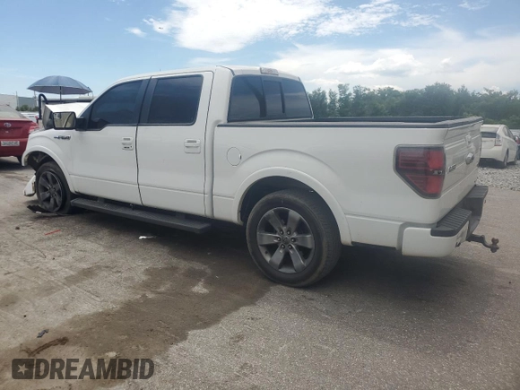 2013 Ford F-150 XL with VIN 1FTFW1CF4DFC85514, listed as a Copart auction lot 63978105 with 276,612 mi miles and Salvage title. Bid and sale history available at DreamBid. Image 2.