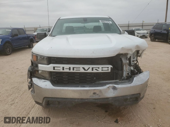 2021 Chevrolet Silverado 1500 Work Truck with VIN 3GCNWAEF5MG218282, listed as a Copart auction lot 48857315 with 79,642 mi miles and Salvage Title. Bid and sale history available at carsss.com. Image 5.