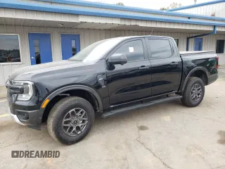 2024 Ford Ranger XLT with VIN 1FTER4GH7RLE17982, listed as a Copart auction lot 75858184 with 2,652 mi miles and Non Repairable. Bid and sale history available at carsss.com. Image 1.