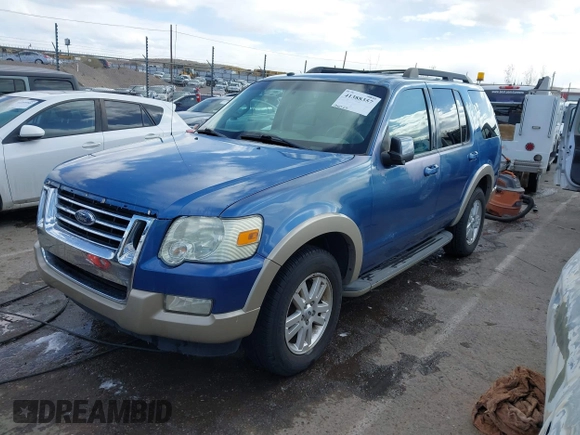 2009 Ford Explorer Eddie Bauer with VIN 1FMEU74849UA03276, listed as a IAAI auction lot 41388357 with 186,579 mi miles and . Bid and sale history available at DreamBid. Image 2.
