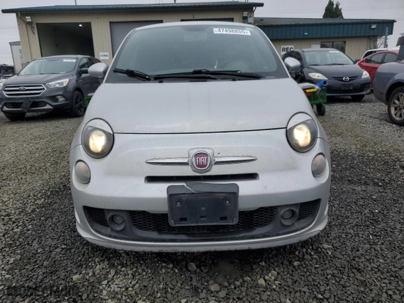 2013 FIAT 500 Turbo with VIN 3C3CFFHH3DT554249, listed as a Copart auction lot 47498855 with 116,986 mi miles and Clean Title. Bid and sale history available at carsss.com. Image 5.