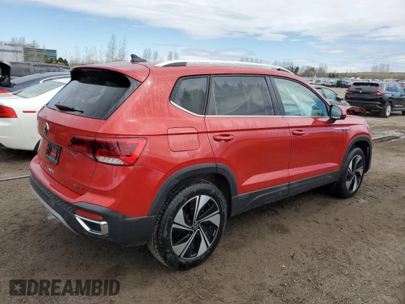 2024 Volkswagen Taos SE z VIN 3VVUX7B25RM025489, wystawiony jako Copart lot #55834005 z przebiegiem 19 985 mil mil oraz Szkoda całkowita • Salvage title. Historia ofert i sprzedaży dostępna na DreamBid. Obrazek 3.