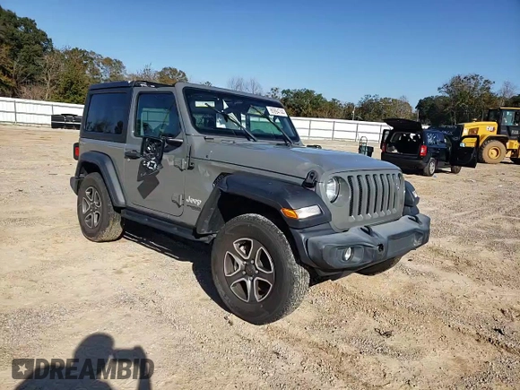 2020 Jeep Wrangler Willys with VIN 1C4GJXAG5LW307083, listed as a Copart auction lot 86994744 with 28,873 mi miles and Salvage title. Bid and sale history available at DreamBid. Image 11.