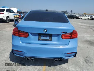 2015 BMW M3 with VIN WBS3C9C52FJ276160, listed as a Copart auction lot 61135805 with 71,708 mi miles and Salvage title. Bid and sale history available at DreamBid. Image 6.