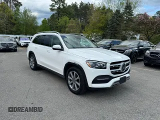 2020 Mercedes-Benz GLS 450 z VIN 4JGFF5KE0LA160663, wystawiony jako Copart lot #56887105 z przebiegiem 96 438 mil mil oraz Tytuł czysty. Historia ofert i sprzedaży dostępna na DreamBid. Obrazek 2.