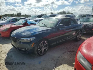 2016 BMW 2 Series 228i with VIN WBA1K9C51GV710478, listed as a Copart auction lot 74234684 with 0 mi miles and Non Repairable. Bid and sale history available at carsss.com. Image 1.