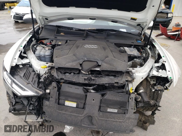 2021 Audi Q8 Premium z VIN WA1AVAF14MD028288, wystawiony jako Copart lot #42691223 z przebiegiem 23 508 mil mil oraz . Historia ofert i sprzedaży dostępna na DreamBid. Obrazek 12.