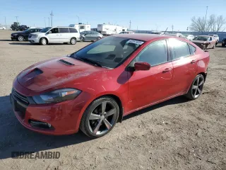 2016 Dodge Dart GT with VIN 1C3CDFEB2GD682546, listed as a Copart auction lot 42247435 with 73,888 mi miles and Salvage Title. Bid and sale history available at carsss.com. Image 1.
