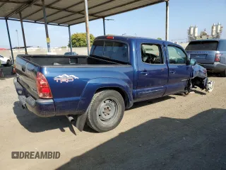 2008 Toyota Tacoma PreRunner with VIN 3TMJU62N48M059131, listed as a Copart auction lot 60751455 with 125,672 mi miles and Salvage title. Bid and sale history available at DreamBid. Image 3.