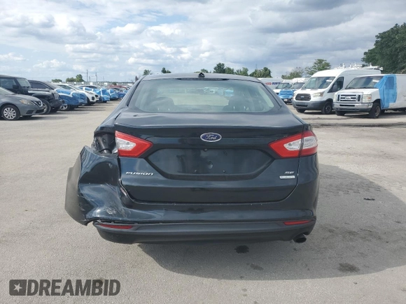 2014 Ford Fusion SE with VIN 3FA6P0HD4ER312252, listed as a Copart auction lot 52252565 with 118,967 mi miles and Salvage Title. Bid and sale history available at DreamBid. Image 6.