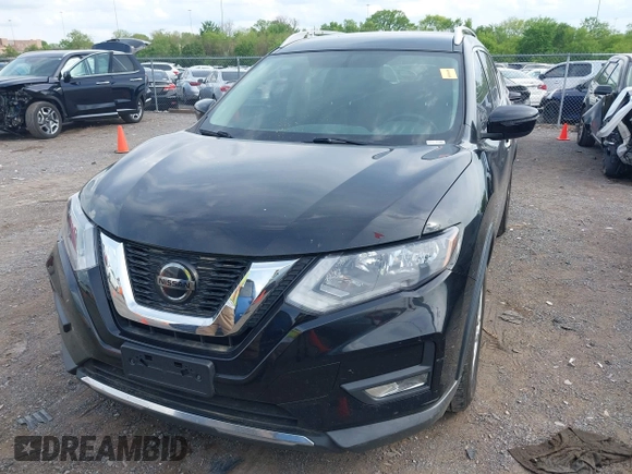 2018 Nissan Rogue S with VIN KNMAT2MT5JP619388, listed as a IAAI auction lot 42113687 with 186,220 mi miles and . Bid and sale history available at carsss.com. Image 6.