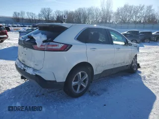 2024 Ford Edge SEL with VIN 2FMPK4J98RBB22156, listed as a Copart auction lot 45891155 with 3,837 mi miles and Salvage Title. Bid and sale history available at carsss.com. Image 3.