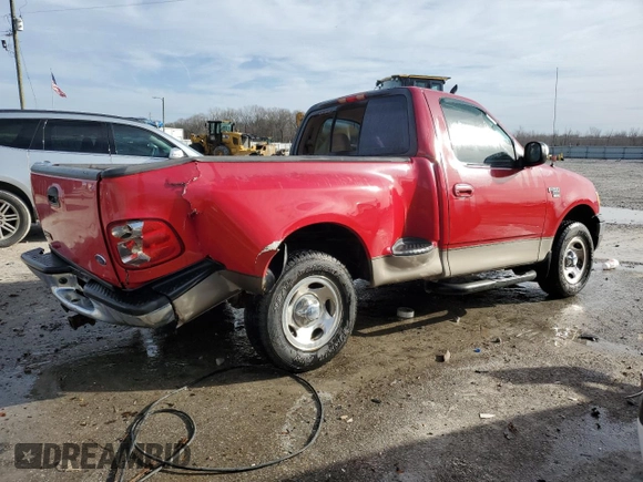 2002 Ford F-150 with VIN 2FTRF07W42CA68118, listed as a Copart auction lot 45151995 with 208,317 mi miles and Salvage title. Bid and sale history available at DreamBid. Image 3.