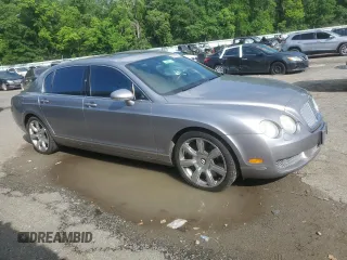 2007 Bentley Flying Spur with VIN SCBBR93W178041237, listed as a Copart auction lot 55485365 with 126,119 mi miles and Clean Title. Bid and sale history available at DreamBid. Image 4.