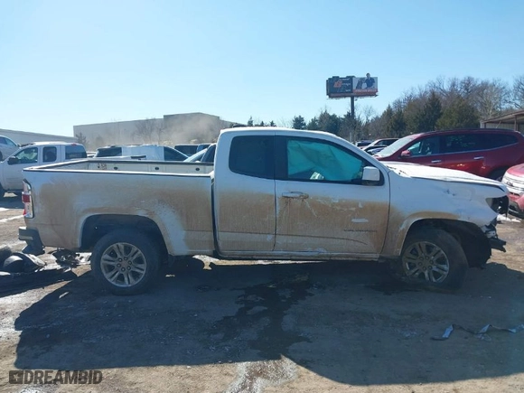 2021 Chevrolet Colorado 2WD LT with VIN 1GCHSCEA0M1280387, listed as a IAAI auction lot 41572295 with 63,710 mi miles. Bid and sale history available at carsss.com. Image 14.