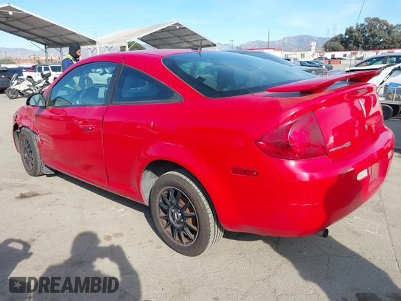 2007 Pontiac G5 with VIN 1G2AL18F177123404, listed as a IAAI auction lot 41391339 with 137,572 mi miles. Bid and sale history available at carsss.com. Image 3.