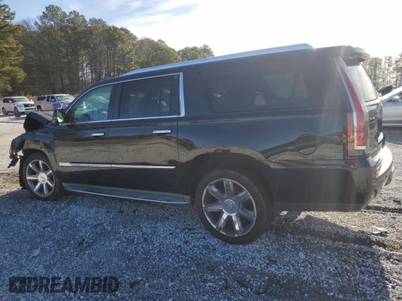 2015 Cadillac Escalade ESV Luxury z VIN 1GYS4SKJ5FR554888, wystawiony jako Copart lot #42372885 z przebiegiem 163 495 mil mil oraz Szkody całkowita. Historia ofert i sprzedaży dostępna na DreamBid. Obrazek 2.