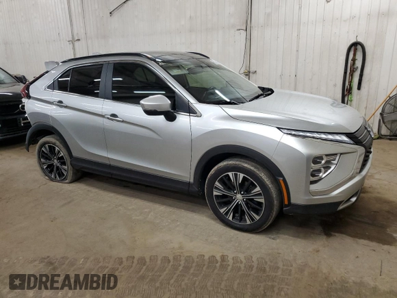 2022 Mitsubishi Eclipse Cross SE z VIN JA4ATWAA0NZ002477, wystawiony jako Copart lot #52384025 z przebiegiem 102 441 mil mil oraz Szkoda całkowita • Salvage title. Historia ofert i sprzedaży dostępna na DreamBid. Obrazek 4.