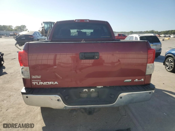 2010 Toyota Tundra 4WD Truck LTD with VIN 5TFHW5F1XAX138264, listed as a Copart auction lot 74283554 with 0 mi miles and Salvage Title. Bid and sale history available at carsss.com. Image 6.