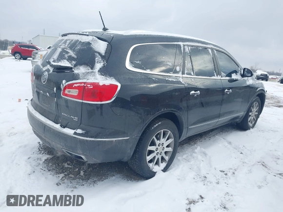 2014 Buick Enclave Leather with VIN 5GAKVBKD5EJ237477, listed as a IAAI auction lot 41402244 with 117,450 mi miles and . Bid and sale history available at DreamBid. Image 4.
