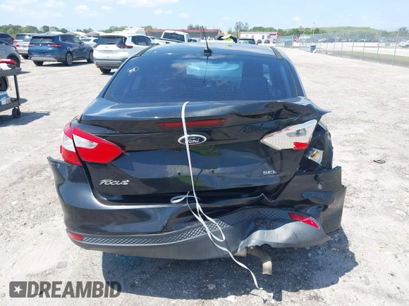 2012 Ford Focus SEL with VIN 1FAHP3H22CL146186, listed as a IAAI auction lot 41977207 with 127,396 mi miles. Bid and sale history available at carsss.com. Image 6.