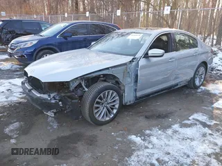 2021 BMW 5 Series 530i xDrive with VIN WBA13BJ02MWX30031, listed as a IAAI auction lot 41249175 with 65,341 mi miles and . Bid and sale history available at carsss.com. Image 22.