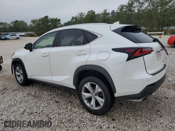 2017 Lexus NX with VIN JTJYARBZ5H2061177, listed as a Copart auction lot 50505985 with 147,021 mi miles and Salvage Title. Bid and sale history available at carsss.com. Image 2.