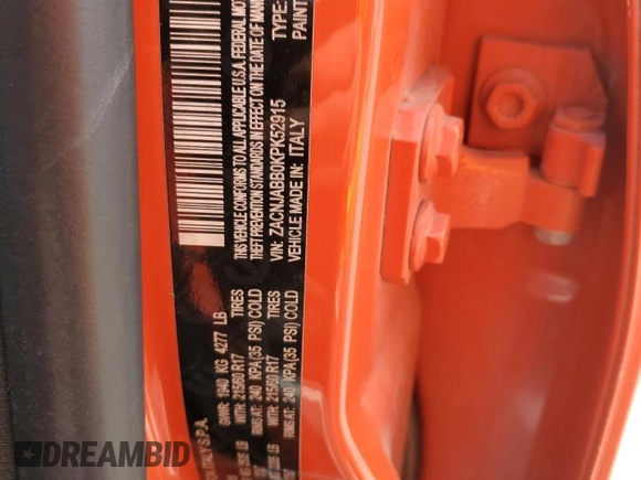 2019 Jeep Renegade Altitude z VIN ZACNJABB0KPK52915, wystawiony jako Copart lot #47705455 z przebiegiem 75 247 mil mil oraz Szkoda całkowita • Salvage title. Historia ofert i sprzedaży dostępna na DreamBid. Obrazek 13.