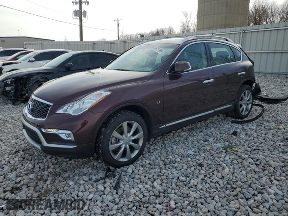 2017 Infiniti QX50 z VIN JN1BJ0RR7HM410468, wystawiony jako Copart lot #48177995 z przebiegiem 70 328 mil mil oraz Czysty tytuł • Clean title. Historia ofert i sprzedaży dostępna na DreamBid. Obrazek 1.